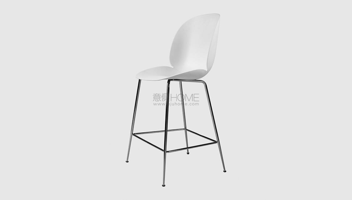 Beetle_BarChair_65_Conic_Unupholstered_BlackChrome_White_Front_1024x1024