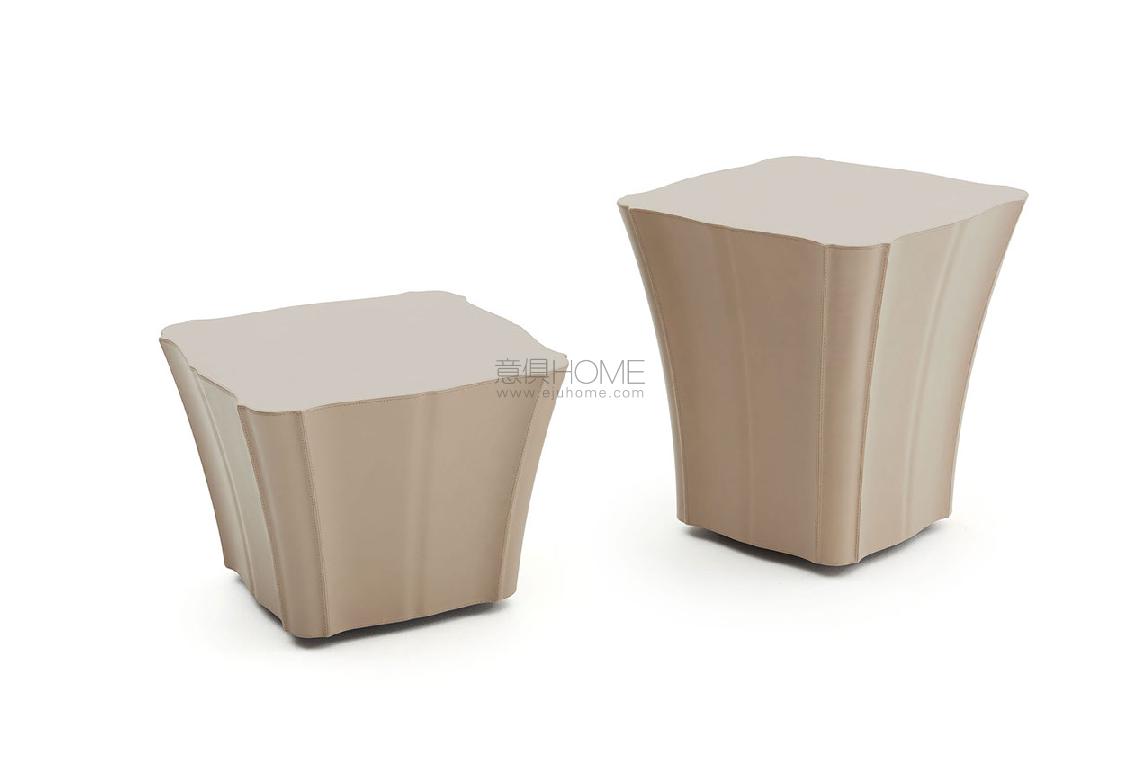 pm contour leather coffee and side tables 2