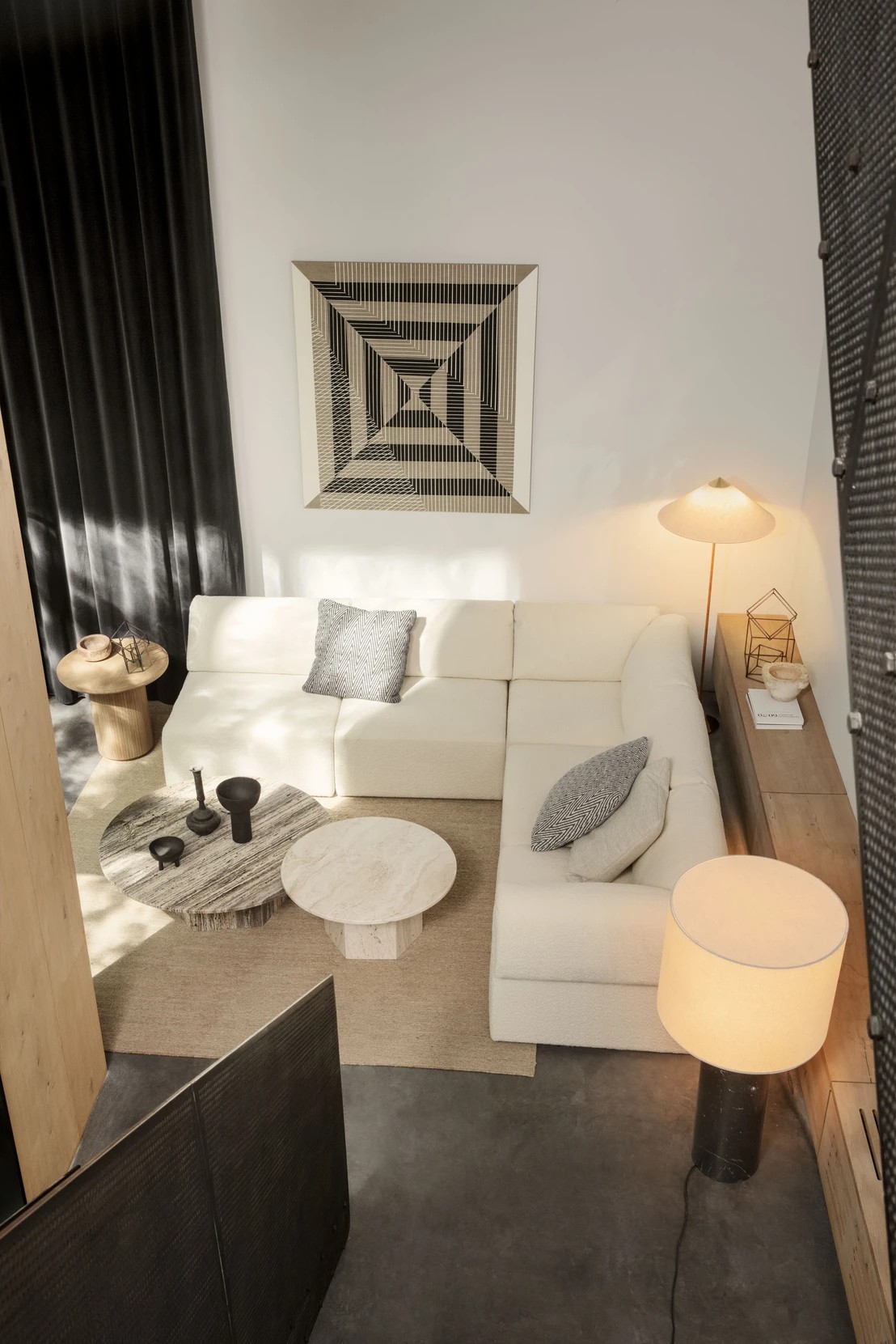 MoonLoungeTable_EpicCoffeeTable_WonderSofa_9602FloorLamp_GravityFloorLampXL_On_3955b920-052f-4602-9d57-ead3901824dc_1108x4000