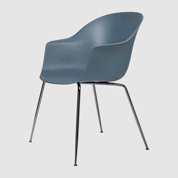 Bat_DiningChair_Conic_Unupholstered_BlackChrome_SmokeBlue_F3Q_grande_193c147d-8f86-4644-9194-0af84ae912cd_grande