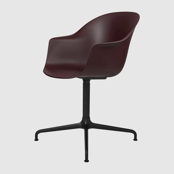 Bat_MeetingChair_4-Star_Unupholstered_Black_DarkPink_F3Q_grande_8f874a03-8647-4058-9bf3-25262a99acaa_grande