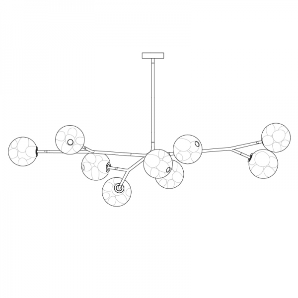 加拿大家具BOCCI的38-38V ARMATURE 吊灯 细节图