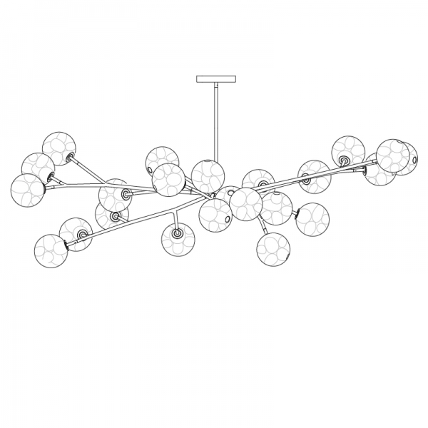 加拿大家具BOCCI的38-38V ARMATURE 吊灯 细节图