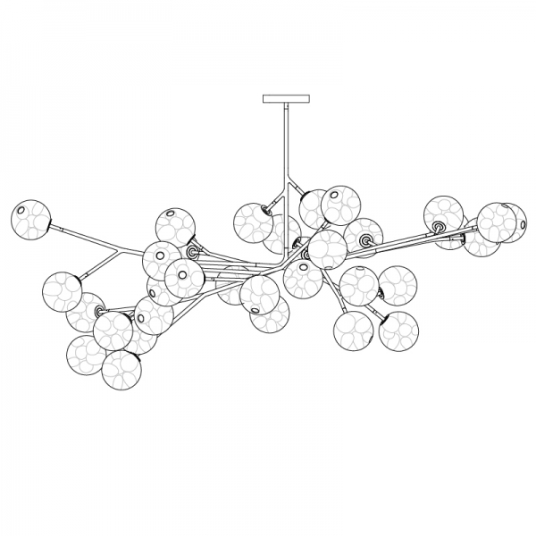 加拿大家具BOCCI的38-38V ARMATURE 吊灯 细节图