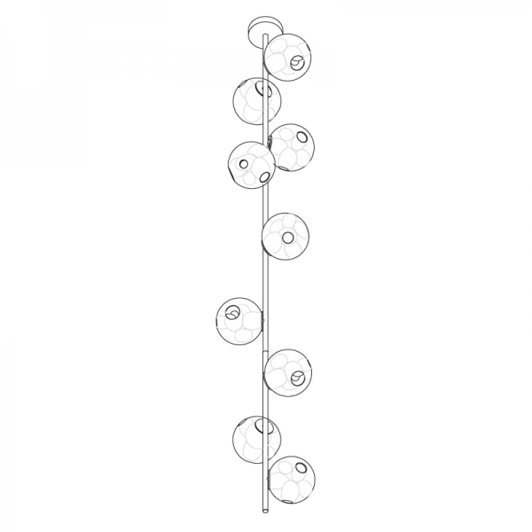 加拿大家具BOCCI的38-38V STEM- 38V SUSPENDED 吊灯 细节图