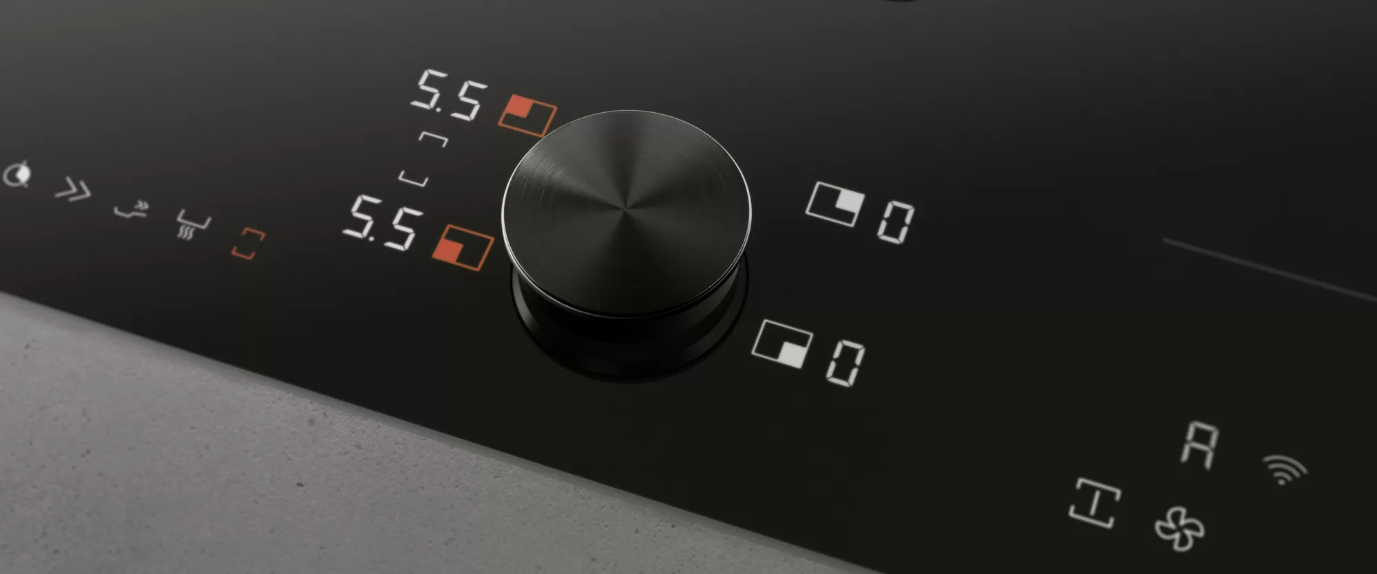 德国家具gaggenau的200系列 电磁灶燃气灶 细节图