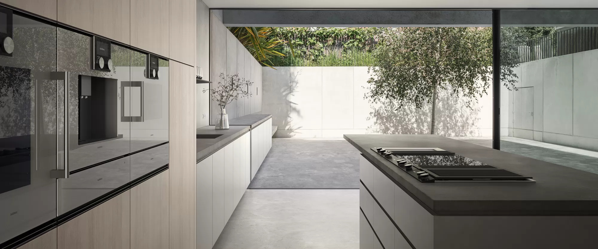 德国家具gaggenau的200系列 电磁灶燃气灶 细节图