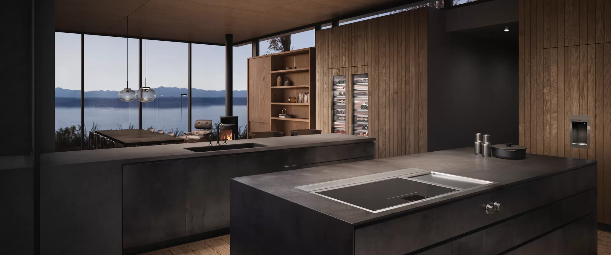 德国家具gaggenau的400系列 电磁灶燃气灶 细节图