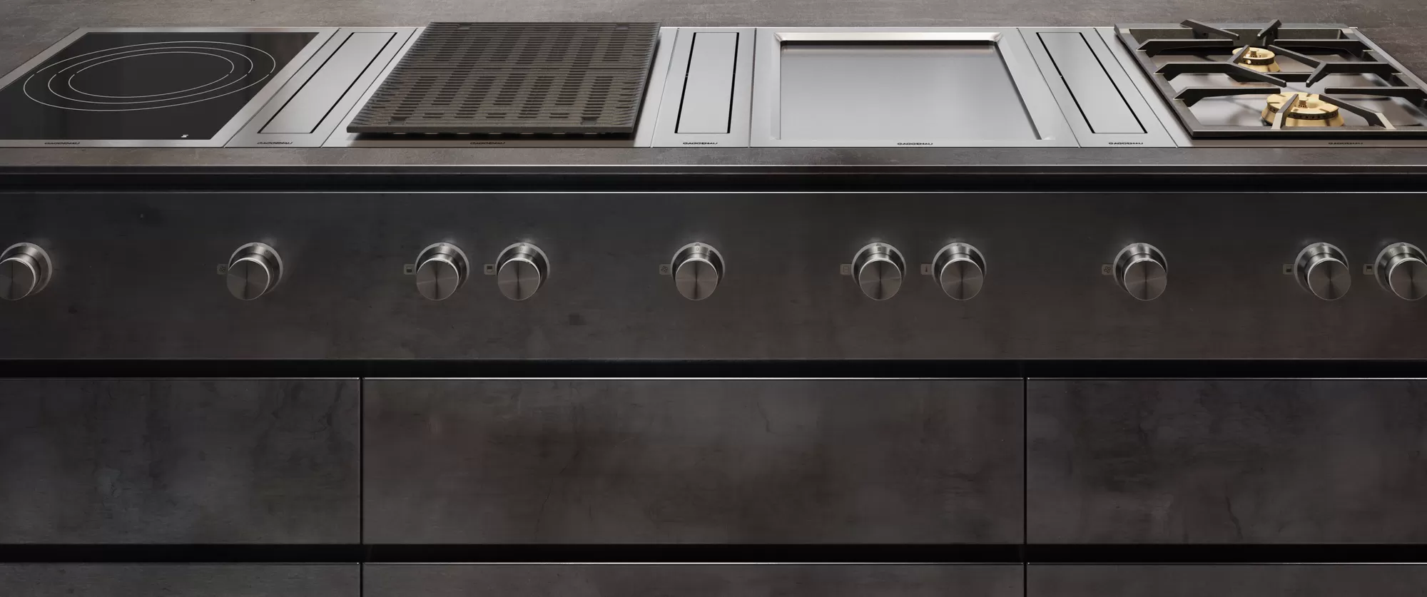 德国家具gaggenau的400系列 电磁灶燃气灶 细节图