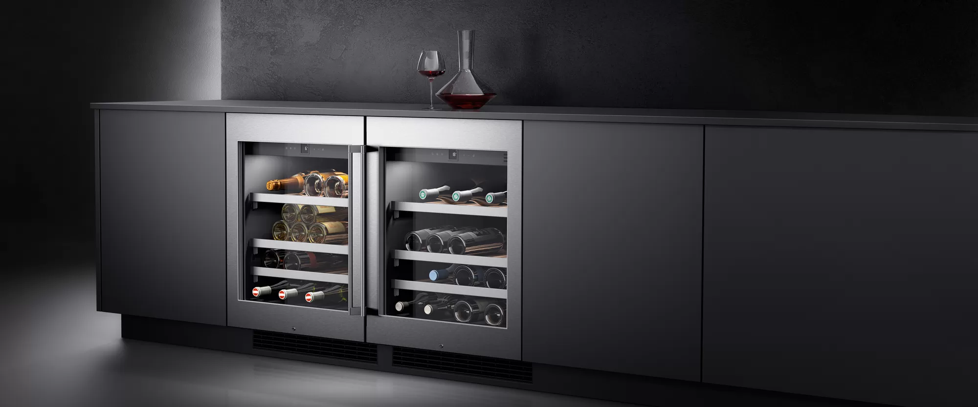德国家具gaggenau的200系列 红酒罐 细节图