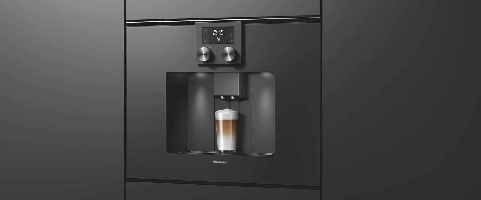德国家具gaggenau的200系列 咖啡机 细节图