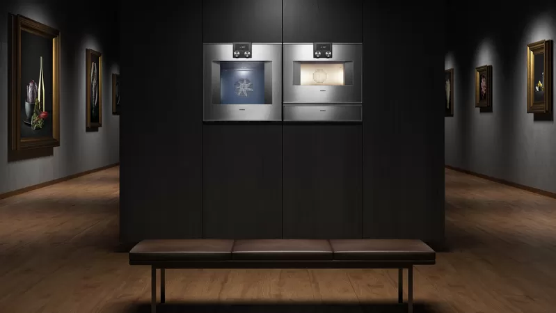 德国家具gaggenau的400 烤箱 细节图
