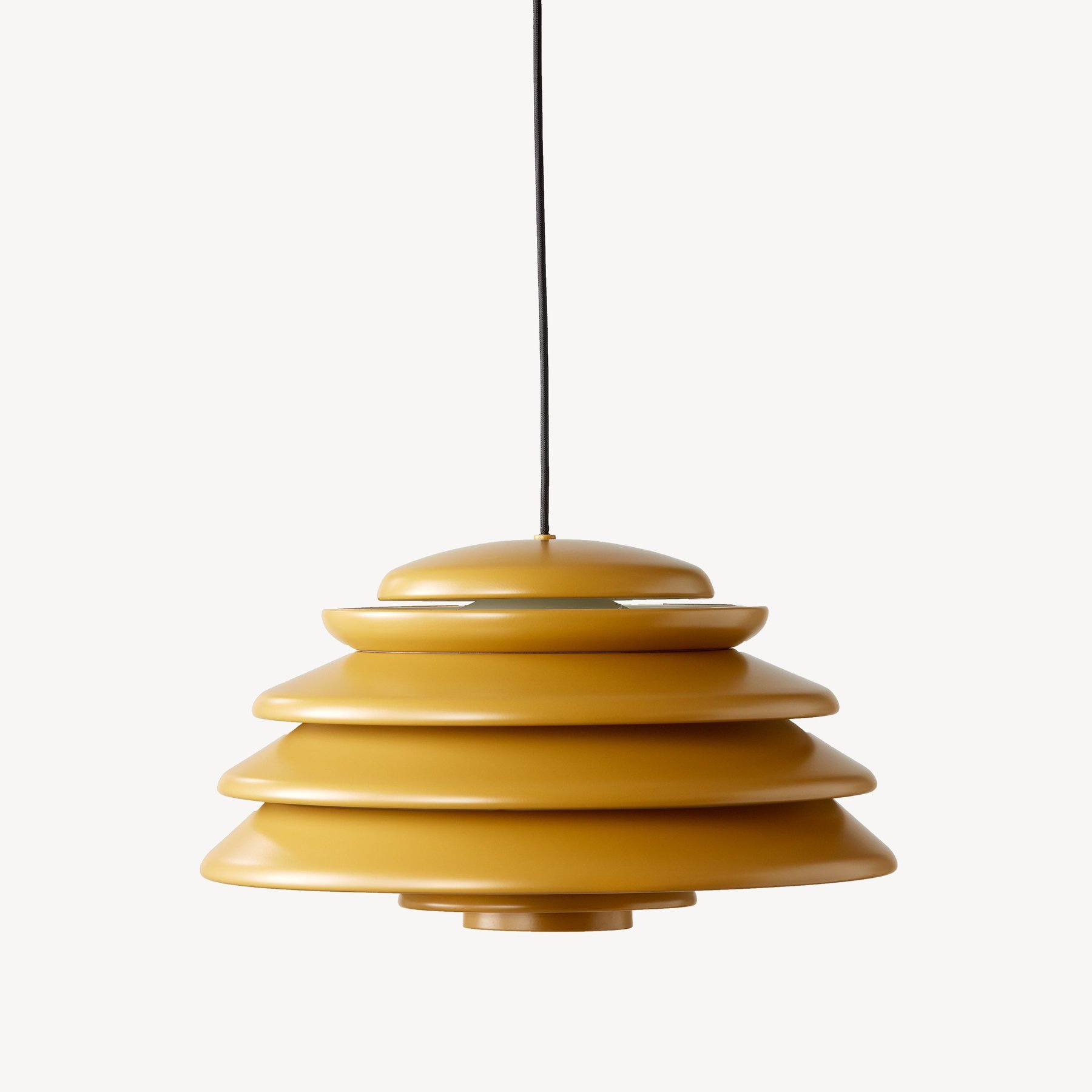 丹麦家具Verpan的Hive Yellow 吊灯 主图