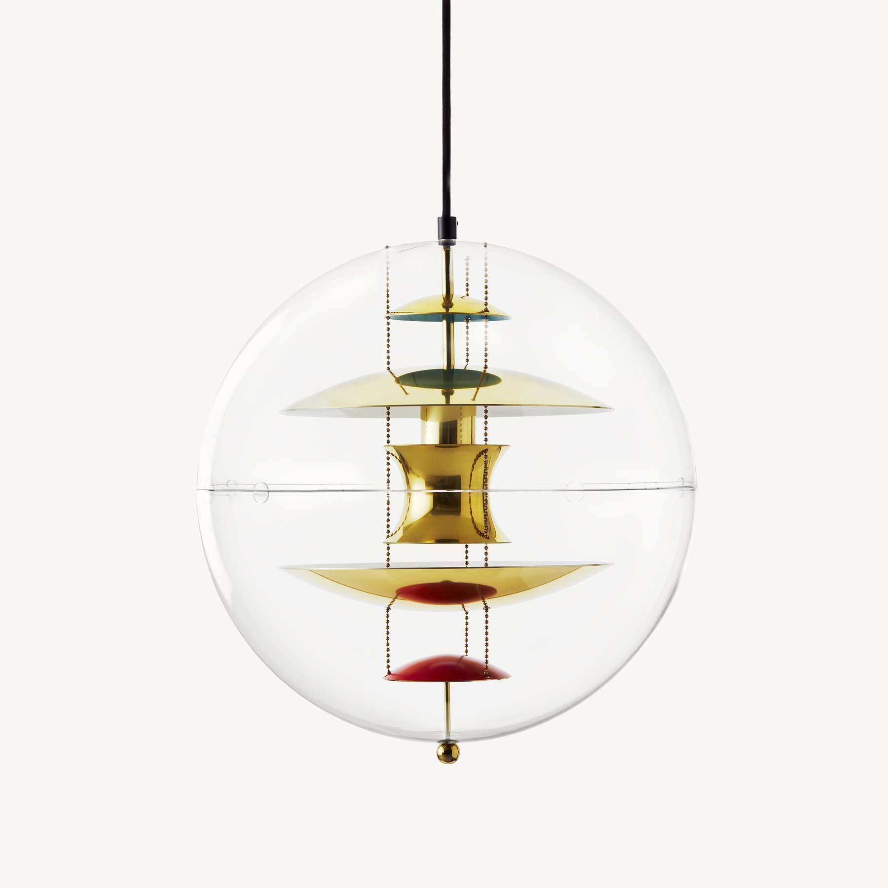 丹麦家具Verpan的VP Globe Brass 吊灯 主图
