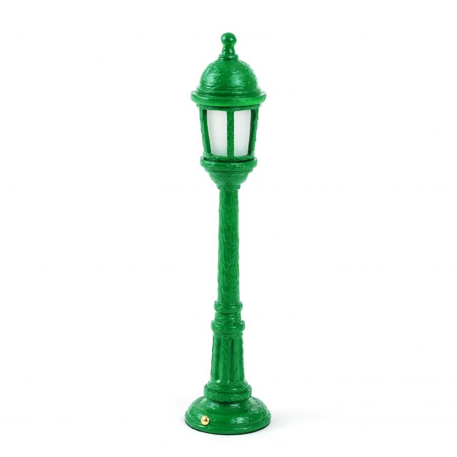 意大利家具SELETTI的Street Lamp Dining Green 台灯 主图