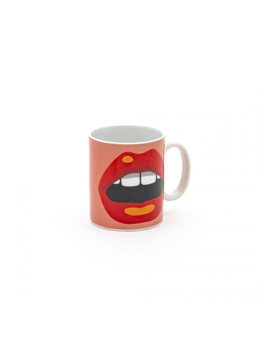 意大利家具SELETTI的Mug Mouth 杯子 细节图