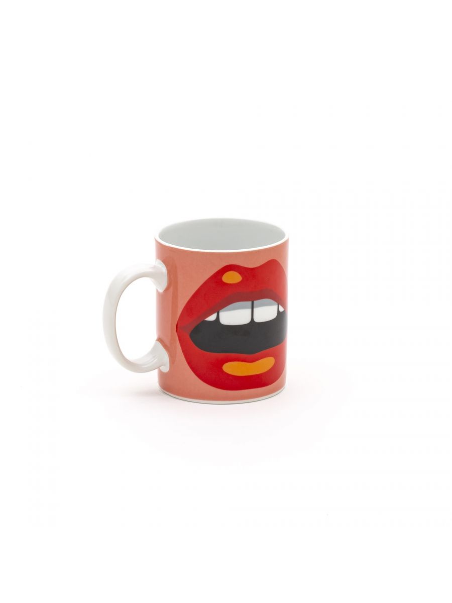 意大利家具SELETTI的Mug Mouth 杯子 细节图