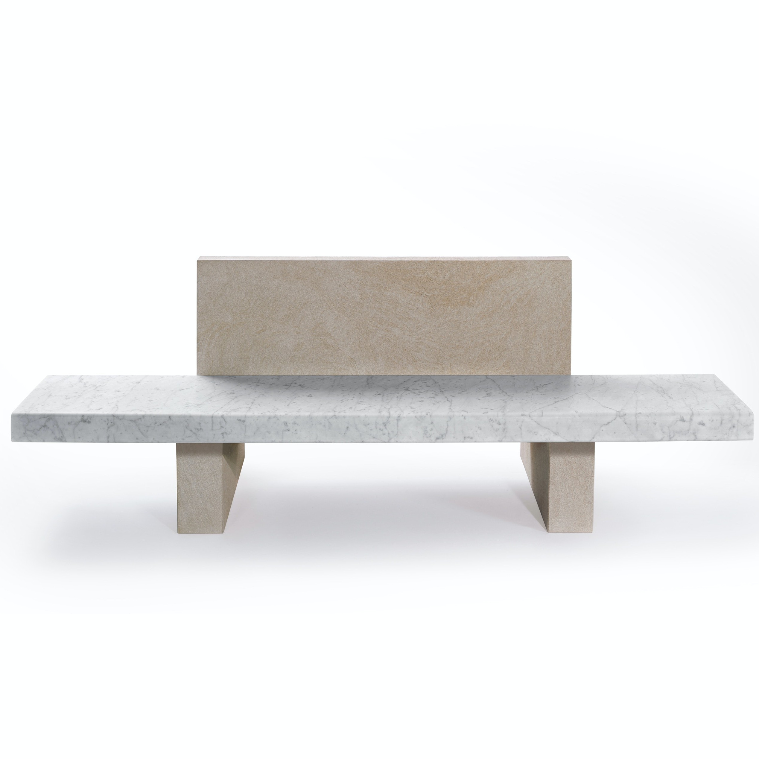 意大利Salvatori Boffi的‘Span’ Outdoor Bench with back support  细节图