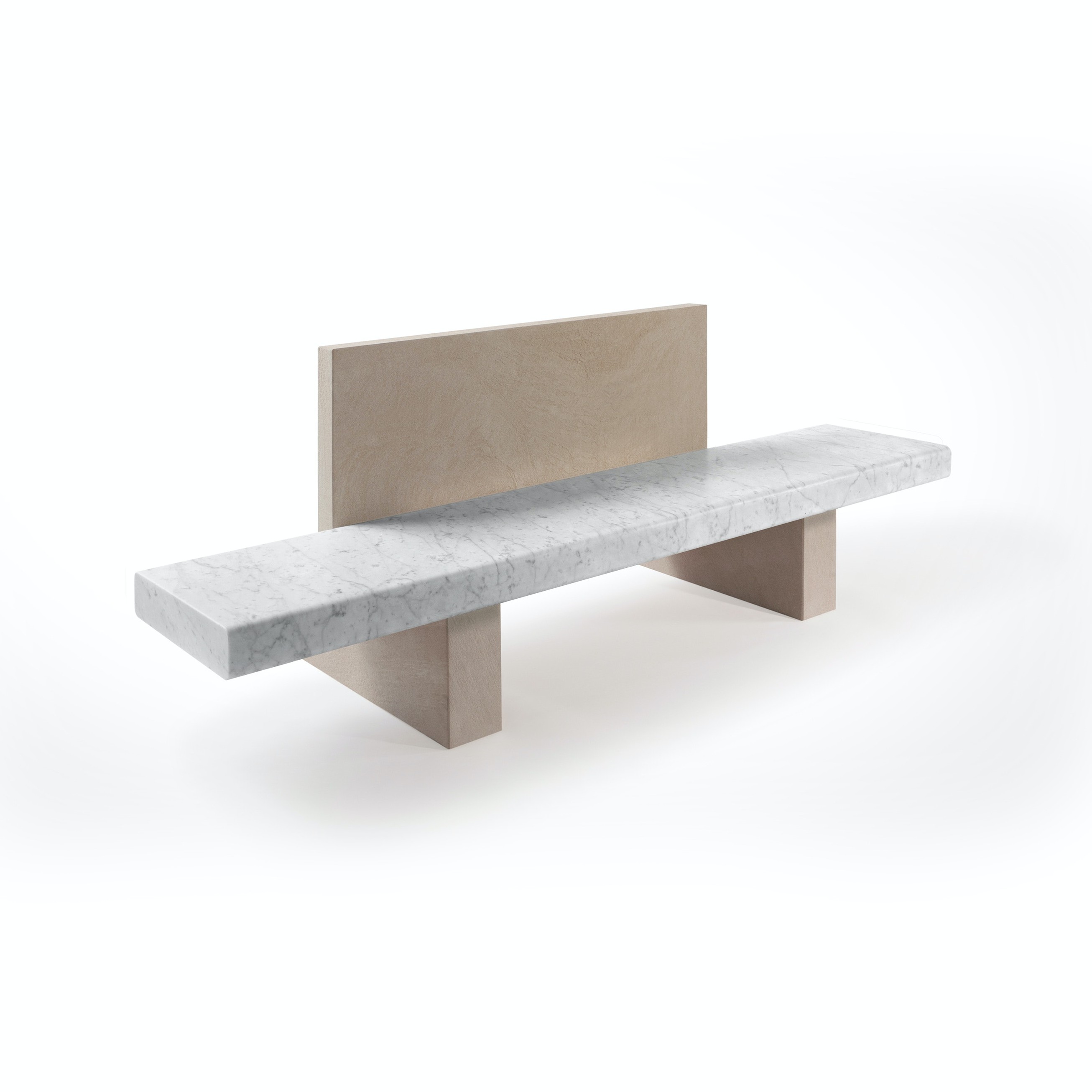 意大利Salvatori Boffi的‘Span’ Outdoor Bench with back support 主图