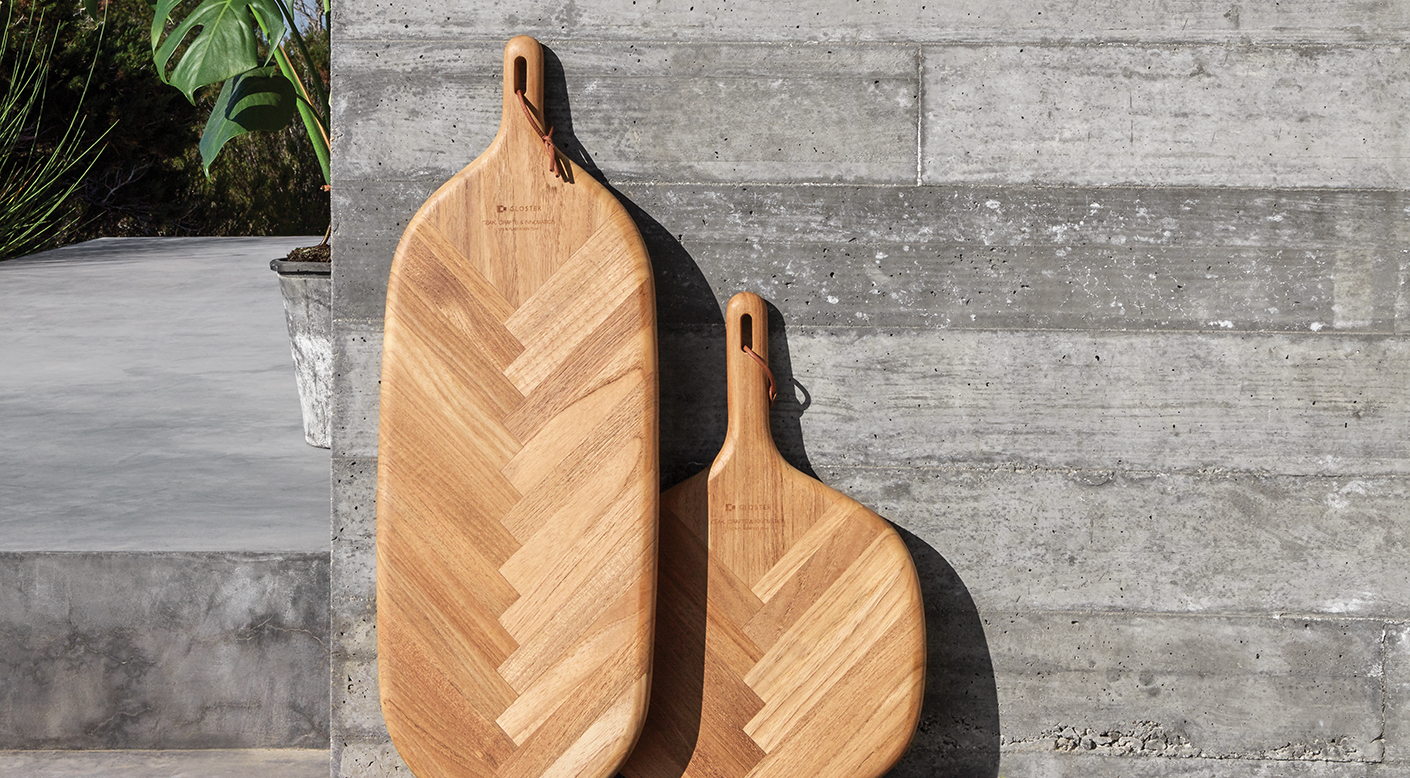 德国家具GLOSTER的Deco-Leaf Cutting Board 砧板 细节图