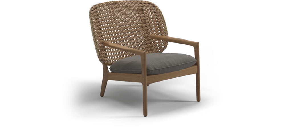 德国家具GLOSTER的Kay-Low Back Lounge chair 休闲椅 主图