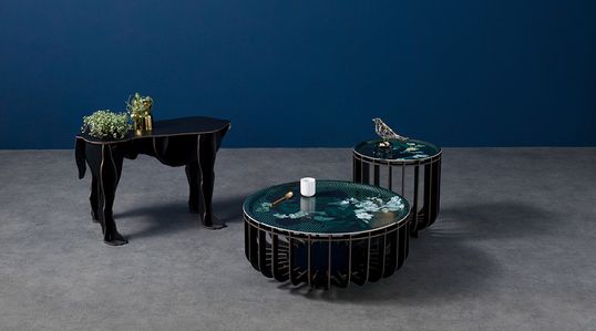 法国家具Ibride的Medusa Ø 46 茶几 细节图