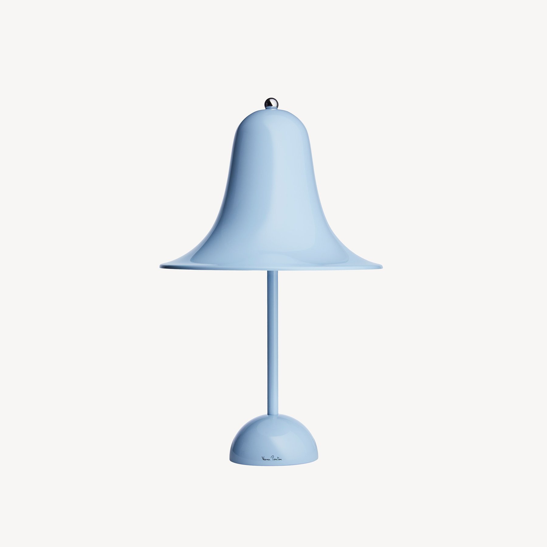 丹麦家具Verpan的Pantop Ø23 Table Lamp LIGHT BLUE 台灯 主图