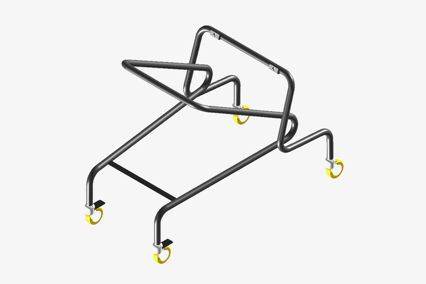 德国家具THONET的S 1609 STACKING TROLLEY   主图