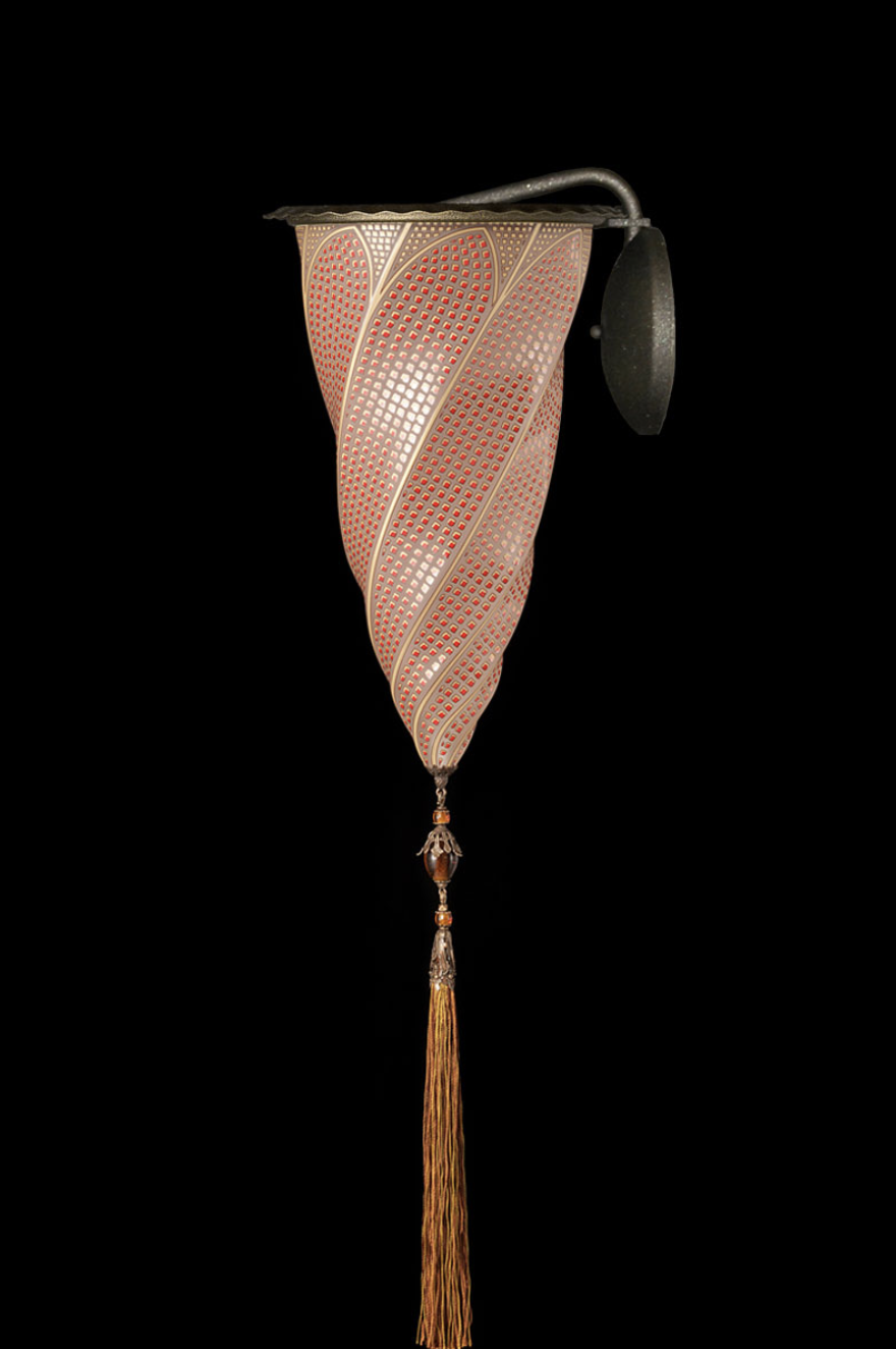 Venetia studiumvCesendello red mosaic glass applique lamp 壁灯