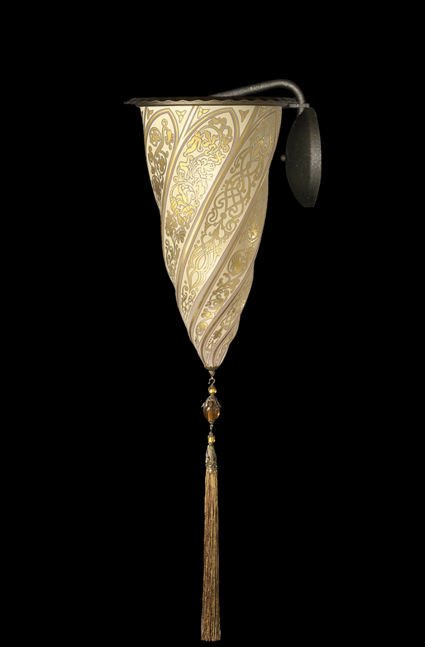 Venetia studiumvCesendello gold glass applique lamp 壁灯