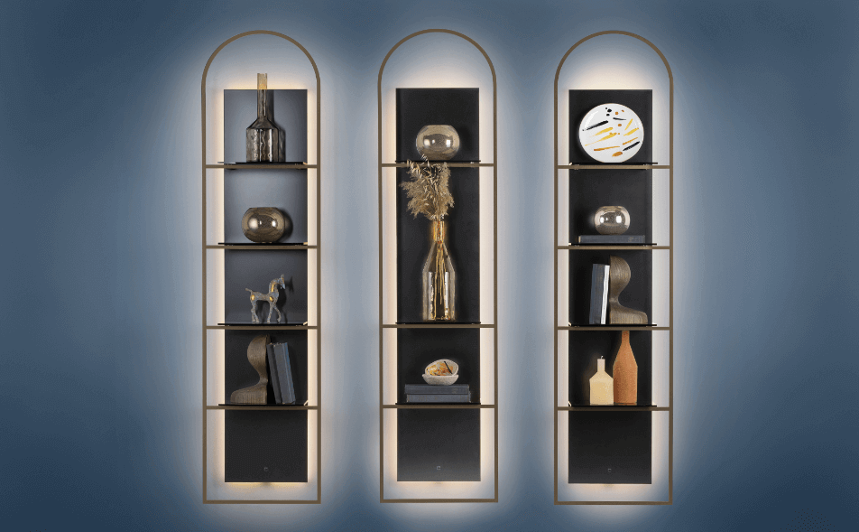 Uffizio Bookcase橱柜场景图1