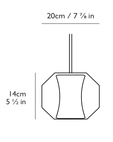 Chamber Chandelier吊灯尺寸图1