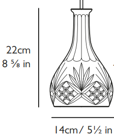 Decanterlight吊灯尺寸图1