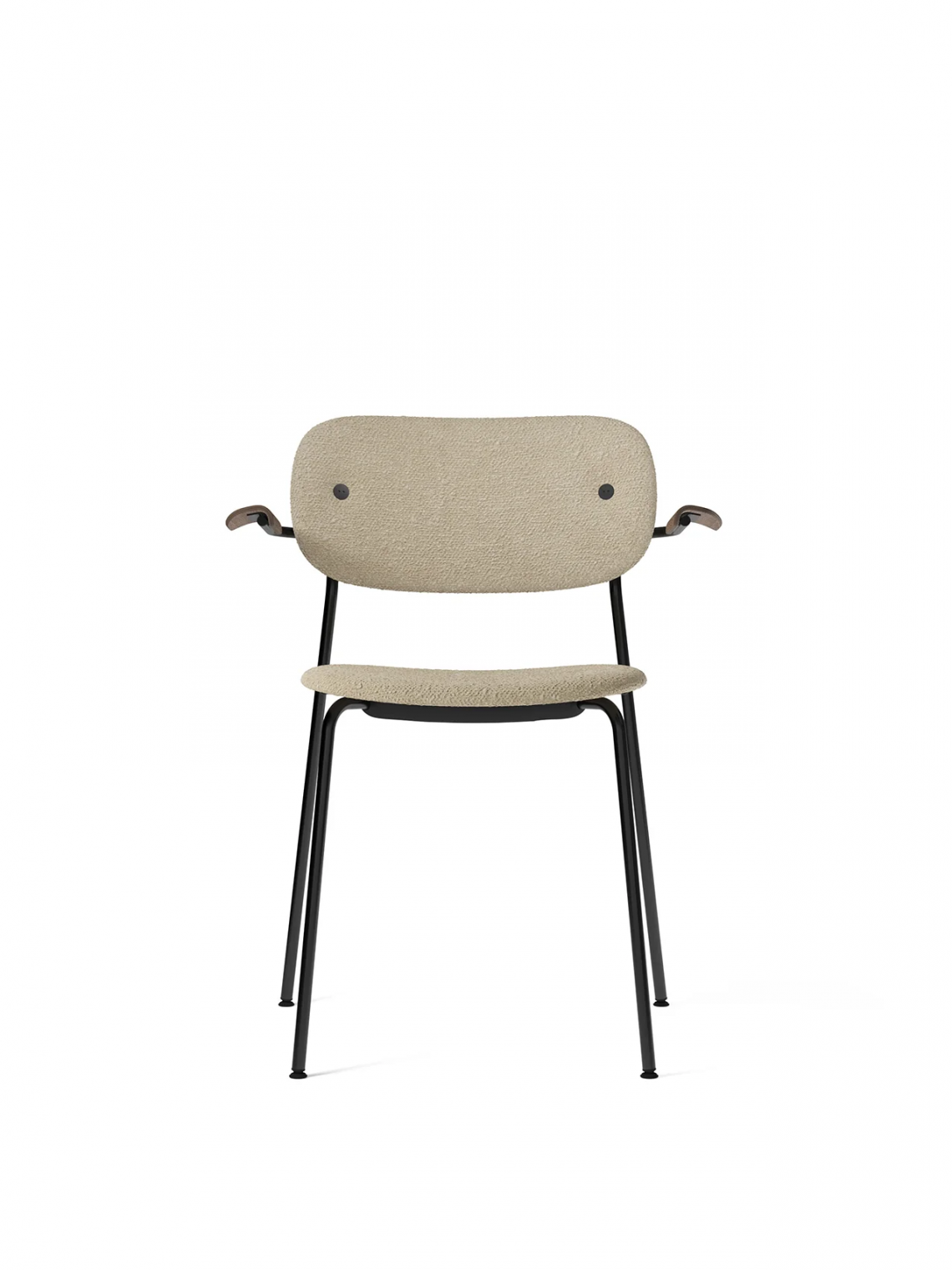 Co upholstered seat with armrest, Black餐椅细节图4