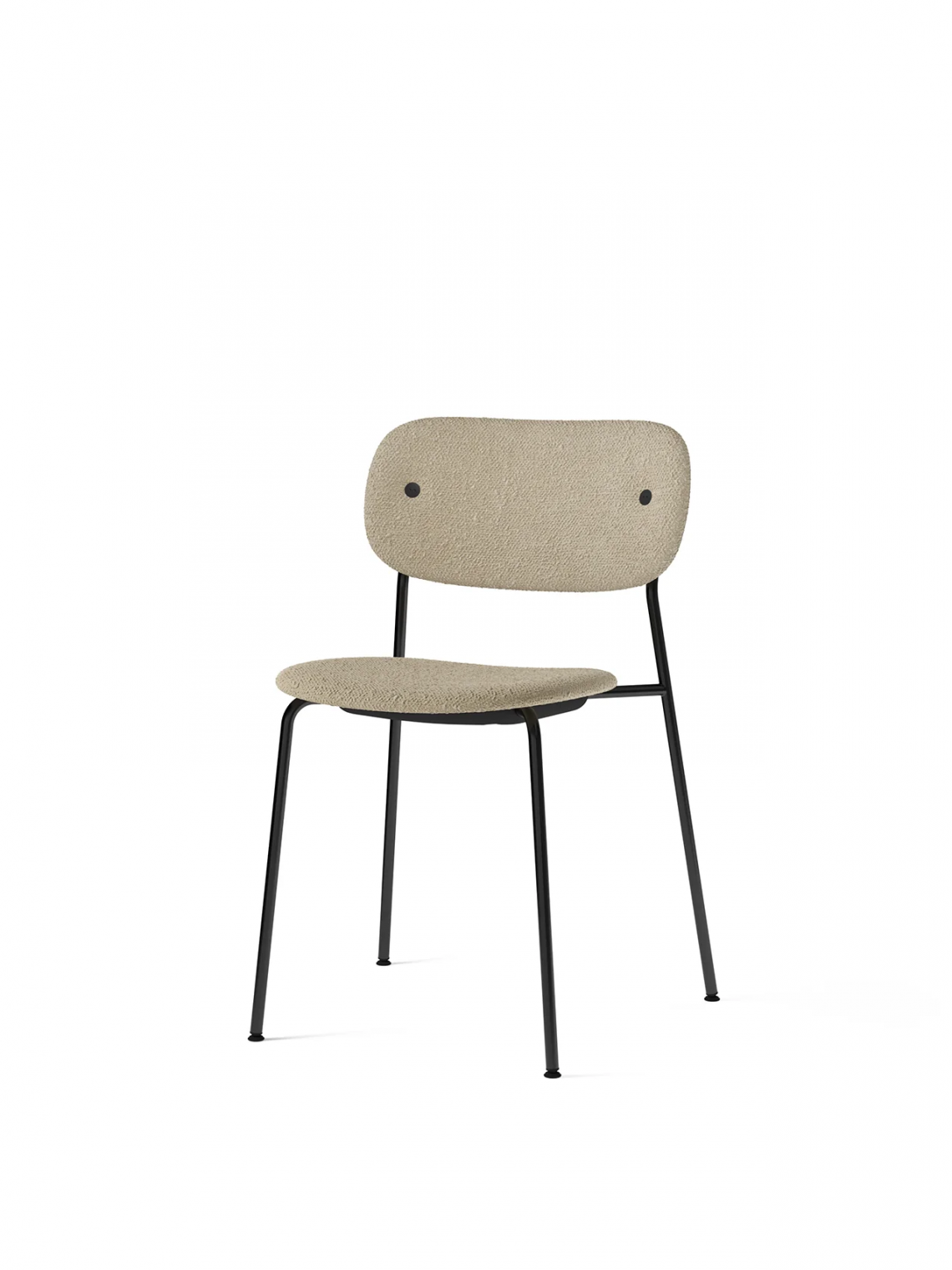 Co upholstered seat with armrest, Chrome餐椅细节图4