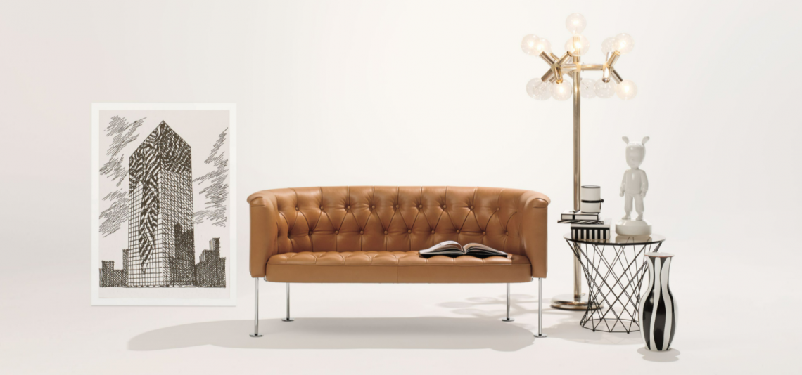 Haussmann Sofa.多人沙发场景图1