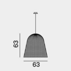 BELL 95吊灯尺寸图1