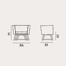 Gray 08扶手椅尺寸图1