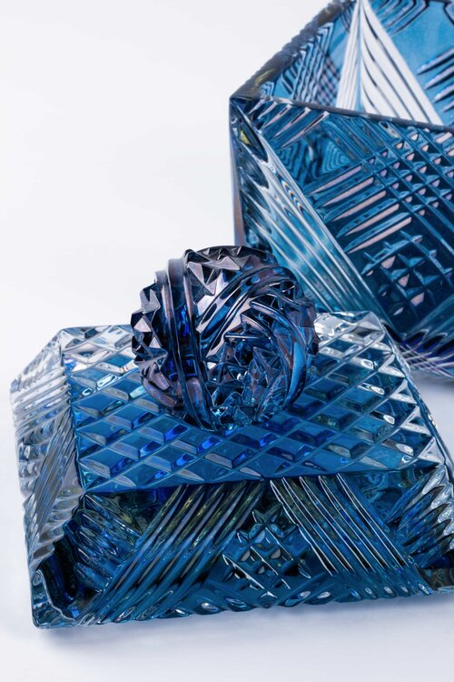 The Prism 水晶方盒 蓝色细节图1