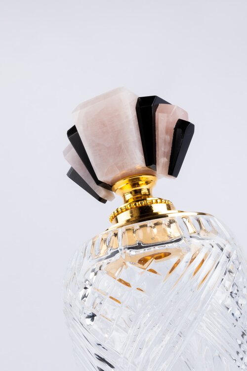 The Deco Jewel 香水瓶 粉色石英细节图1