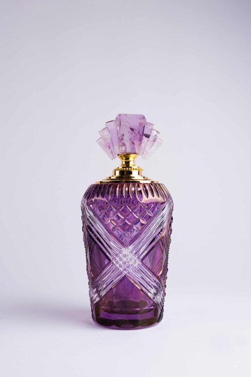 The Deco Jewel 紫色香水瓶 紫水晶细节图2