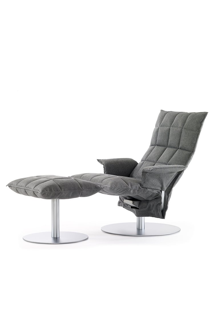 SWIVEL K CHAIR WITH ARMREST休闲椅细节图1