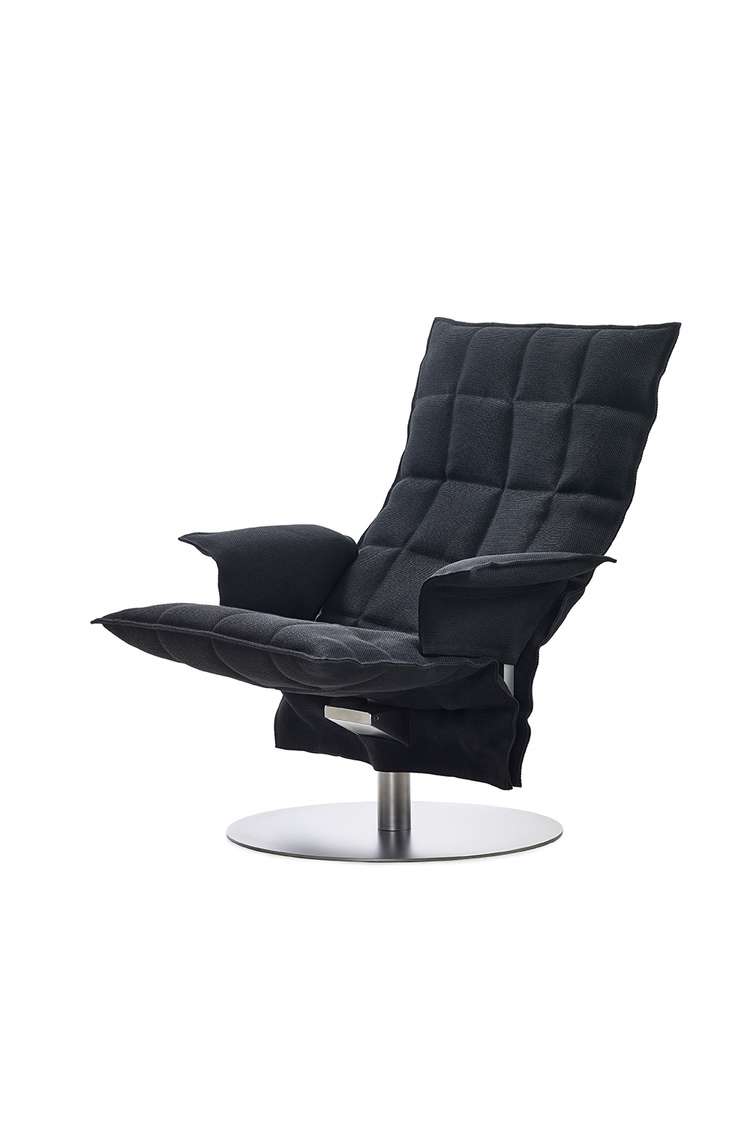 SWIVEL K CHAIR WITH ARMREST休闲椅细节图2