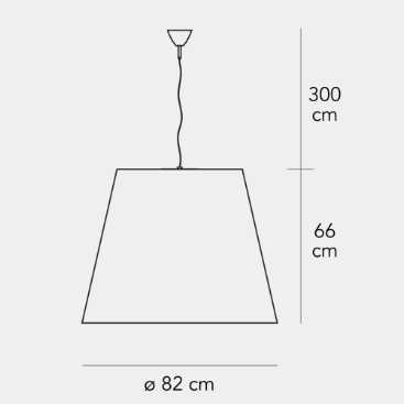 AMAX GRANDE吊灯尺寸图1
