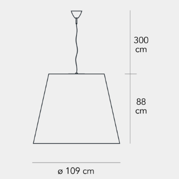 AMAX GRANDE吊灯尺寸图4