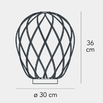 PINECONE MEDIA台灯尺寸图1