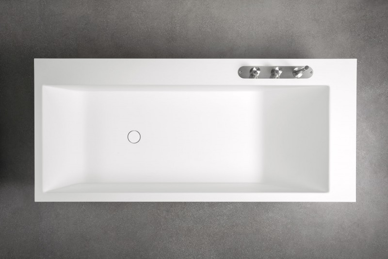 Unico semincasso浴缸细节图1