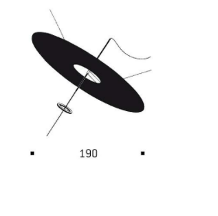 Flying Disc吊灯尺寸图1