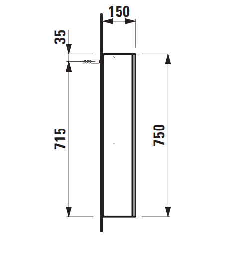 FRAME 25镜子柜尺寸图2