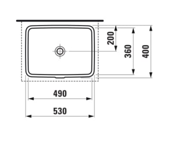 LAUFEN PRO S浴盆尺寸图2